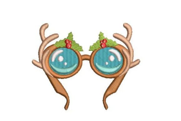 Raindeer Glasses: A Festive Embroidery Review