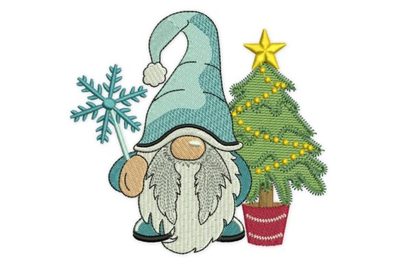 Review: Christmas Cute Gnome Embroidery Design