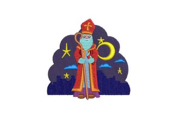 Review: Sinterklaas at Night Embroidery Design