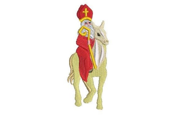 Review: Sinterklaas on Horse Embroidery Design