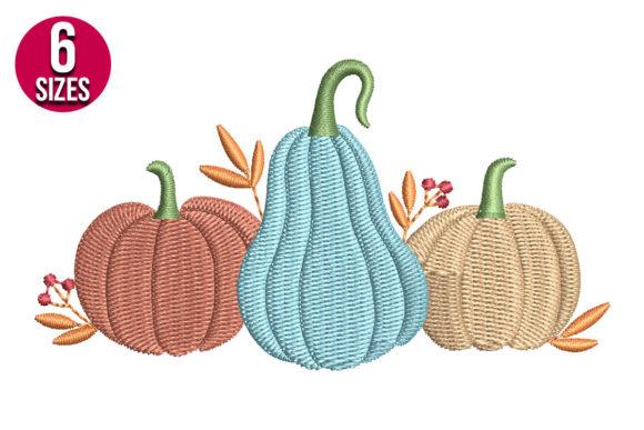 Reviewing Pumpkins: A Designer’s Take on Autumn Embroidery