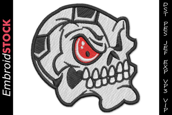 Soccer Ball Skull Head: A Bold Holiday Embroidery Review